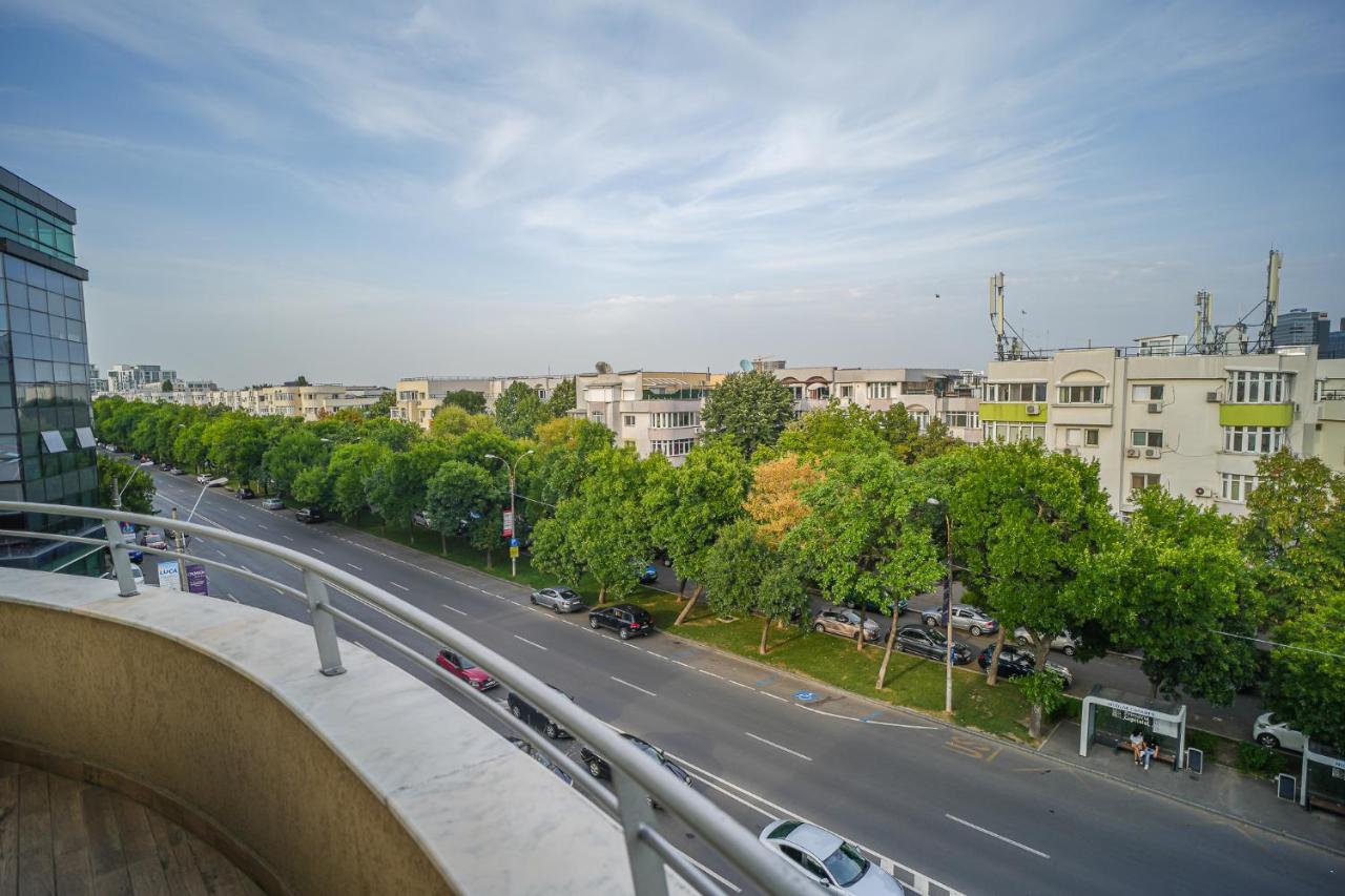 Penthouse With Huge Rooftop & Amazing City View Bucharest Exterior photo